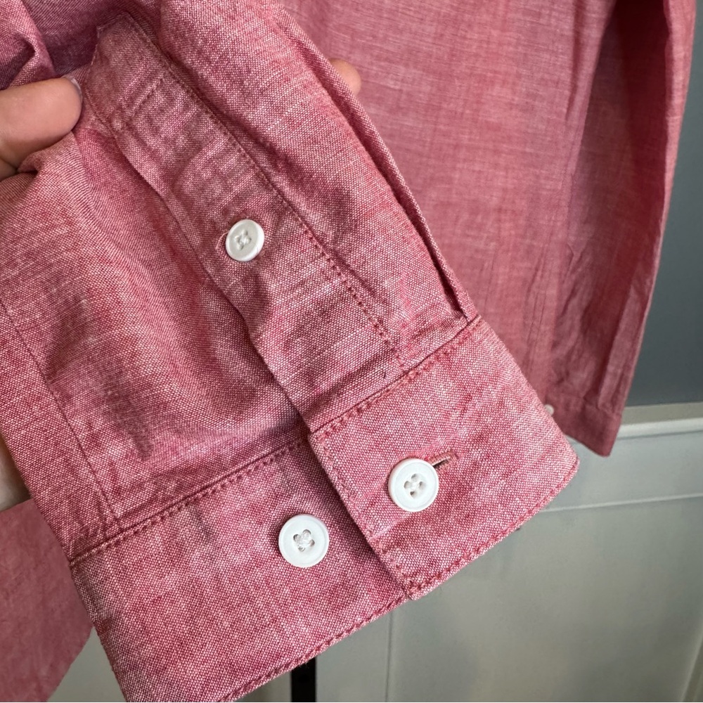Duluth Trading Co Red Cotton Pullover Tunic Shirt‎ Women’s L - Picture 6 of 12